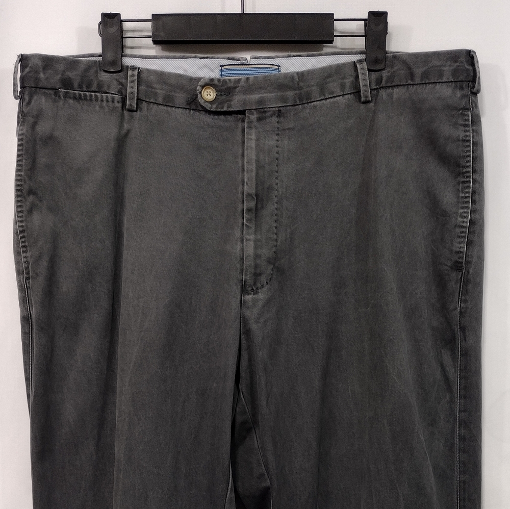 Vintage Peter Millar Pima Cotton Pants Mens 36 Gray Casual Comfy Retro 90s Y2K - Picture 2 of 7